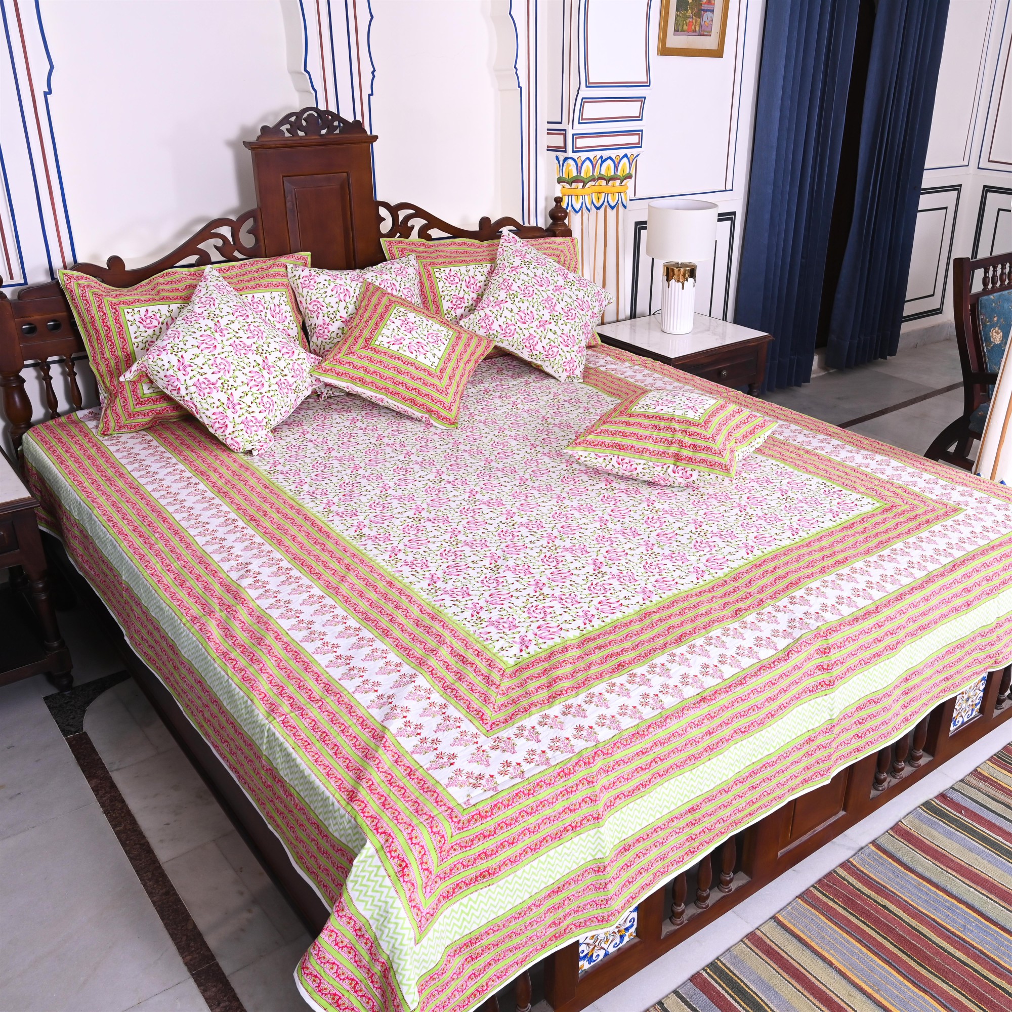 Bedsheet Design - Pink Dreams