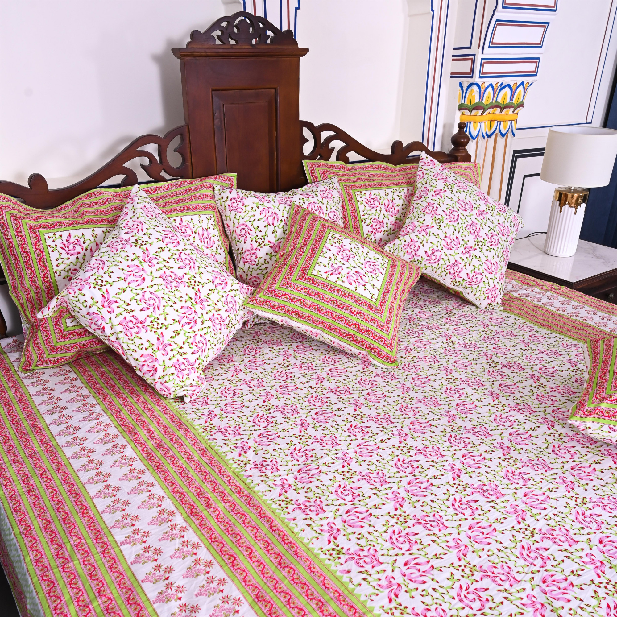 Bedsheet Design - Pink Dreams