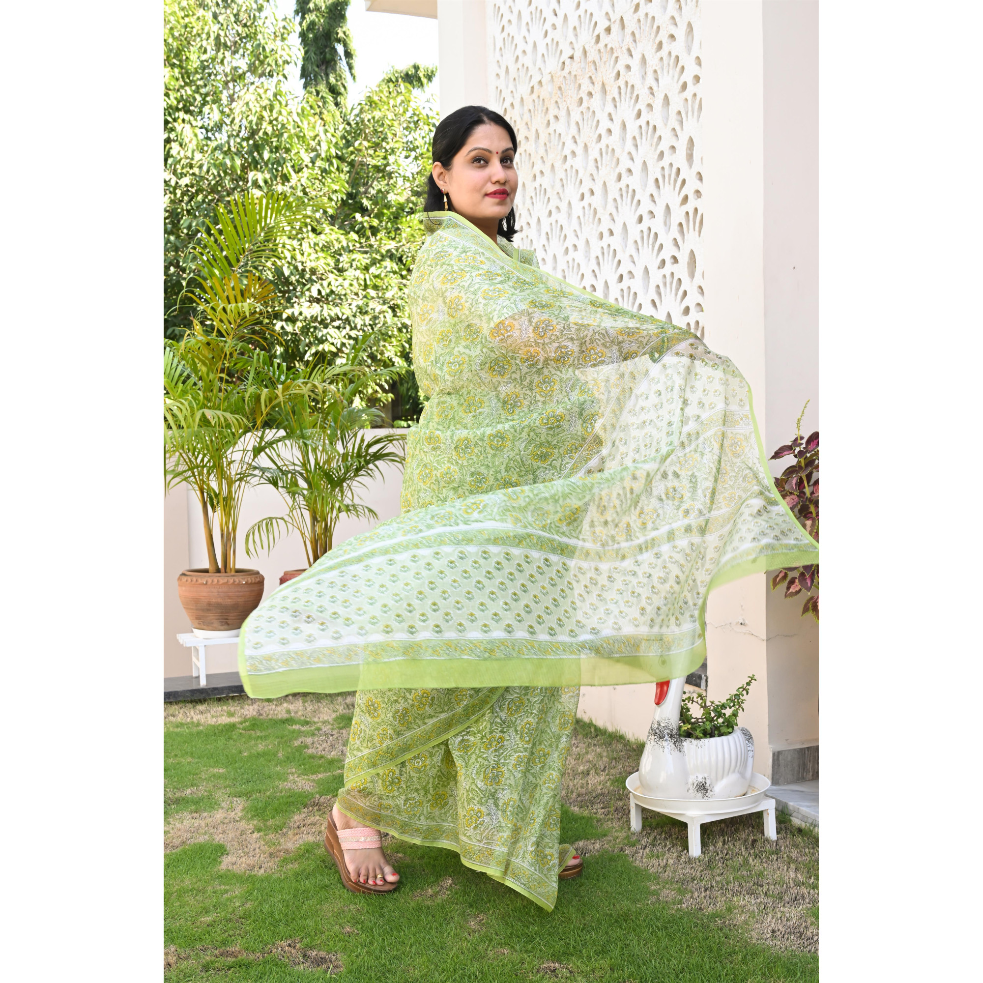 Hariyali Noor Saree