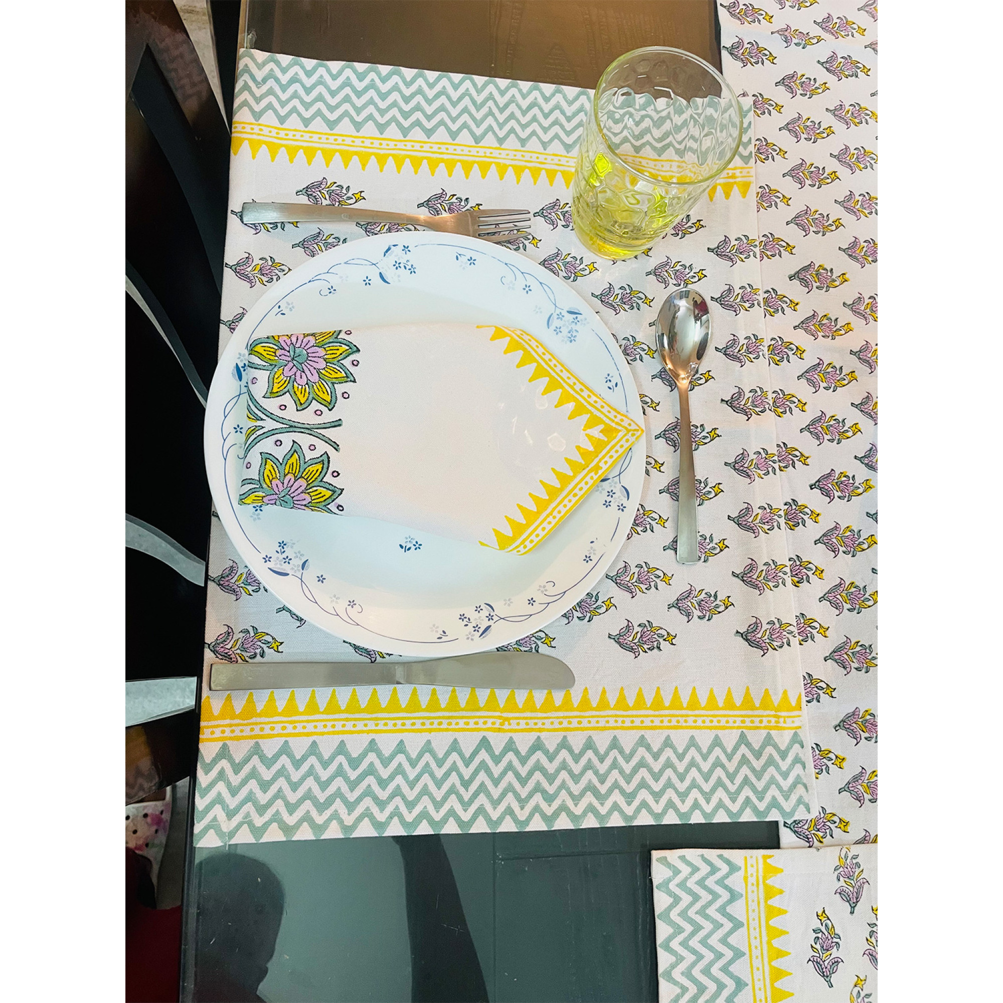 Table Linen Design - Sunset Bliss