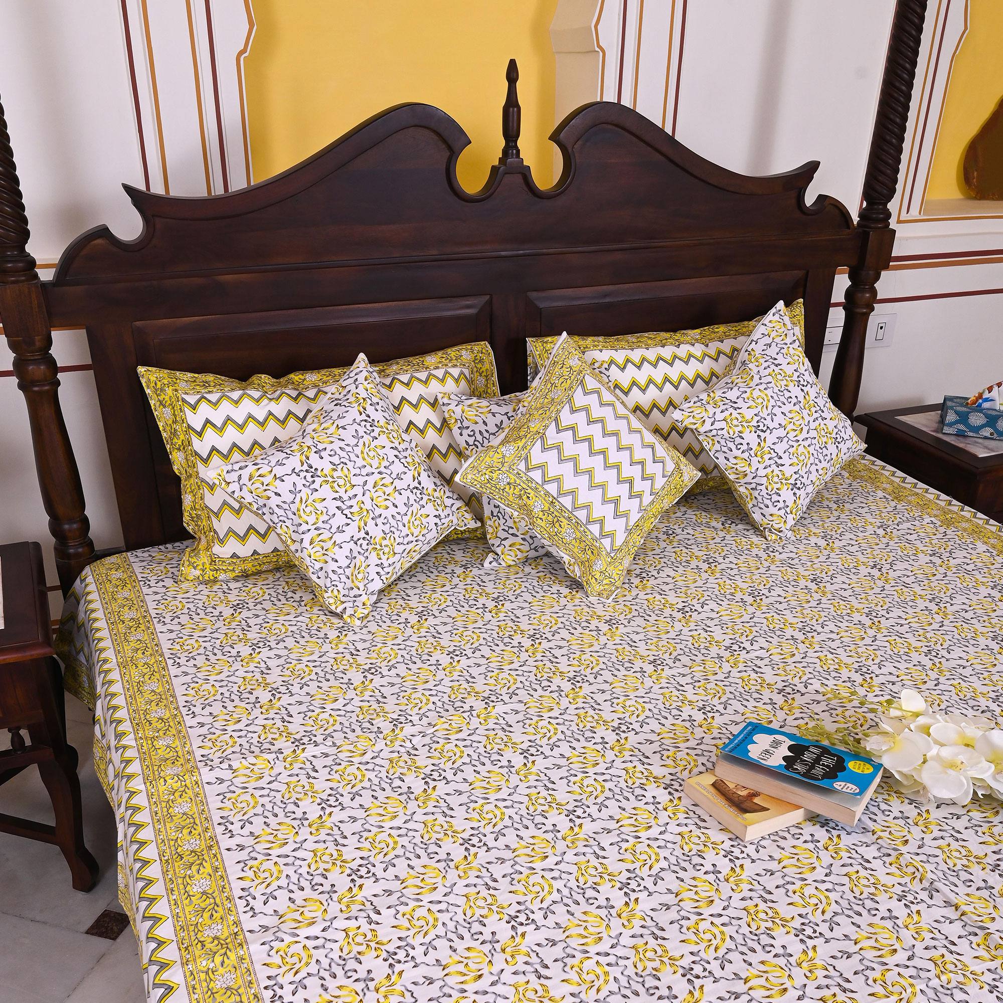 Bedsheet Design - Coastal Retreat