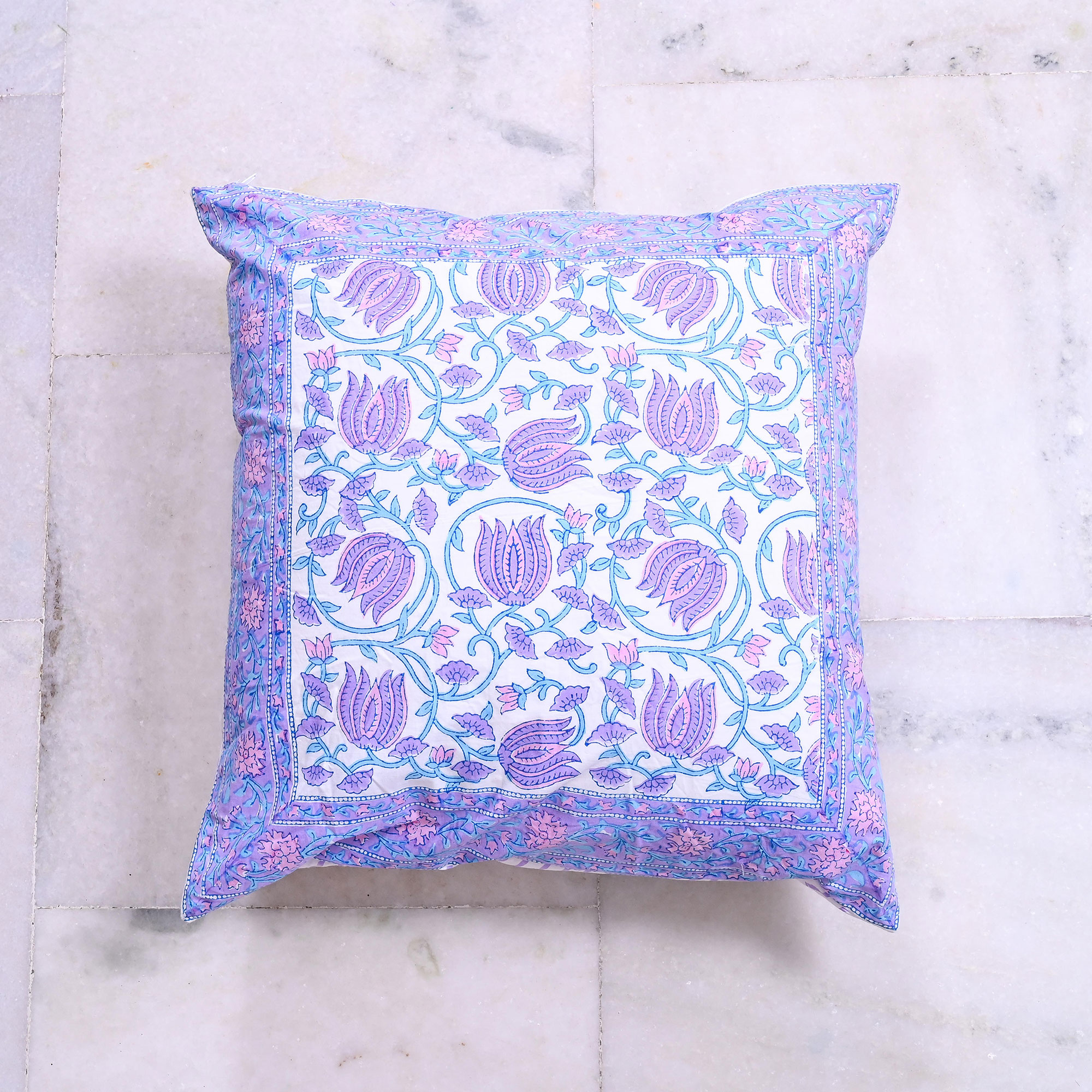 Cushion Cover Design - Lavender Blooms