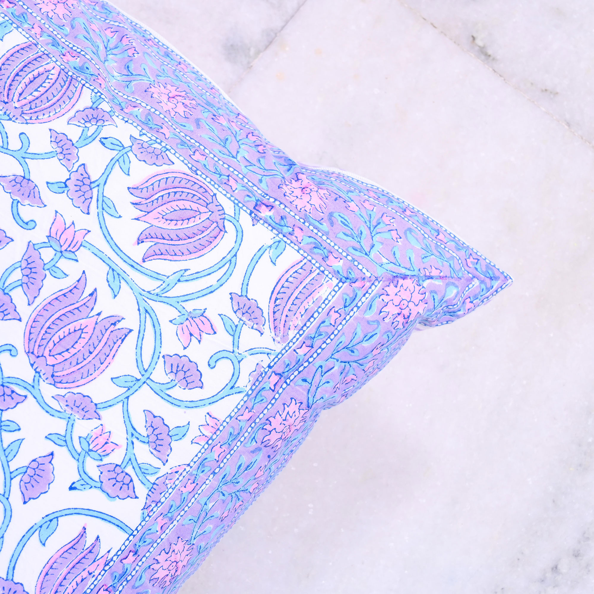 Cushion Cover Design - Lavender Blooms