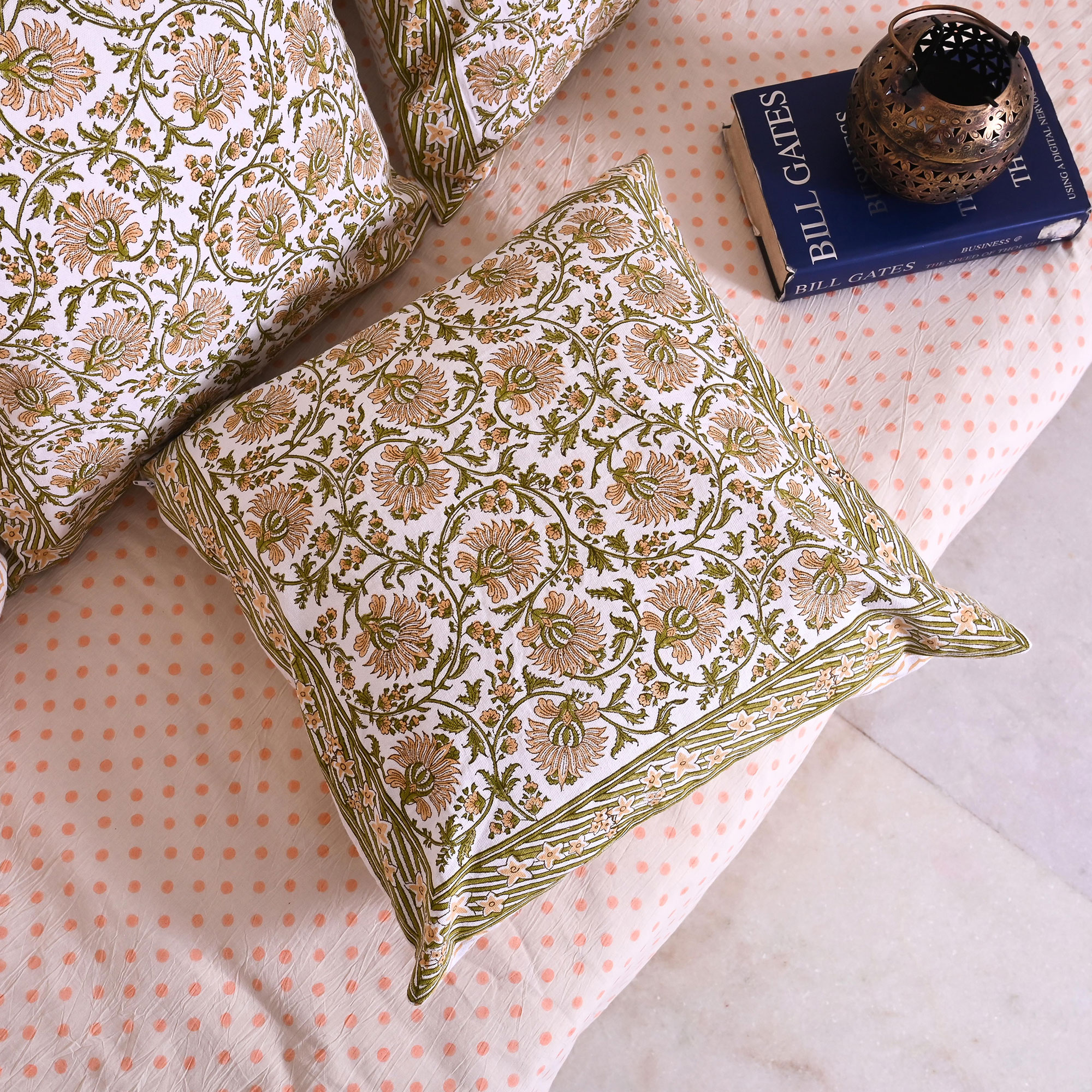 Cushion Cover Design - Green Oasis