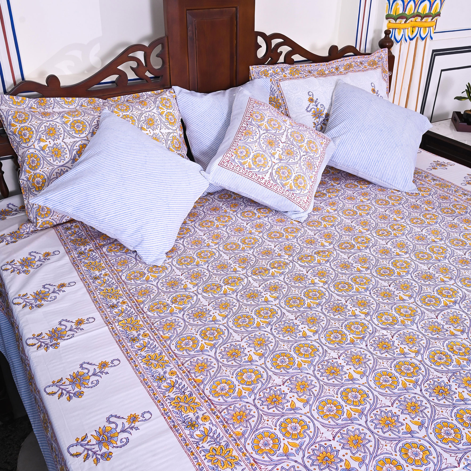 Bedsheet Design - Citrus Dream