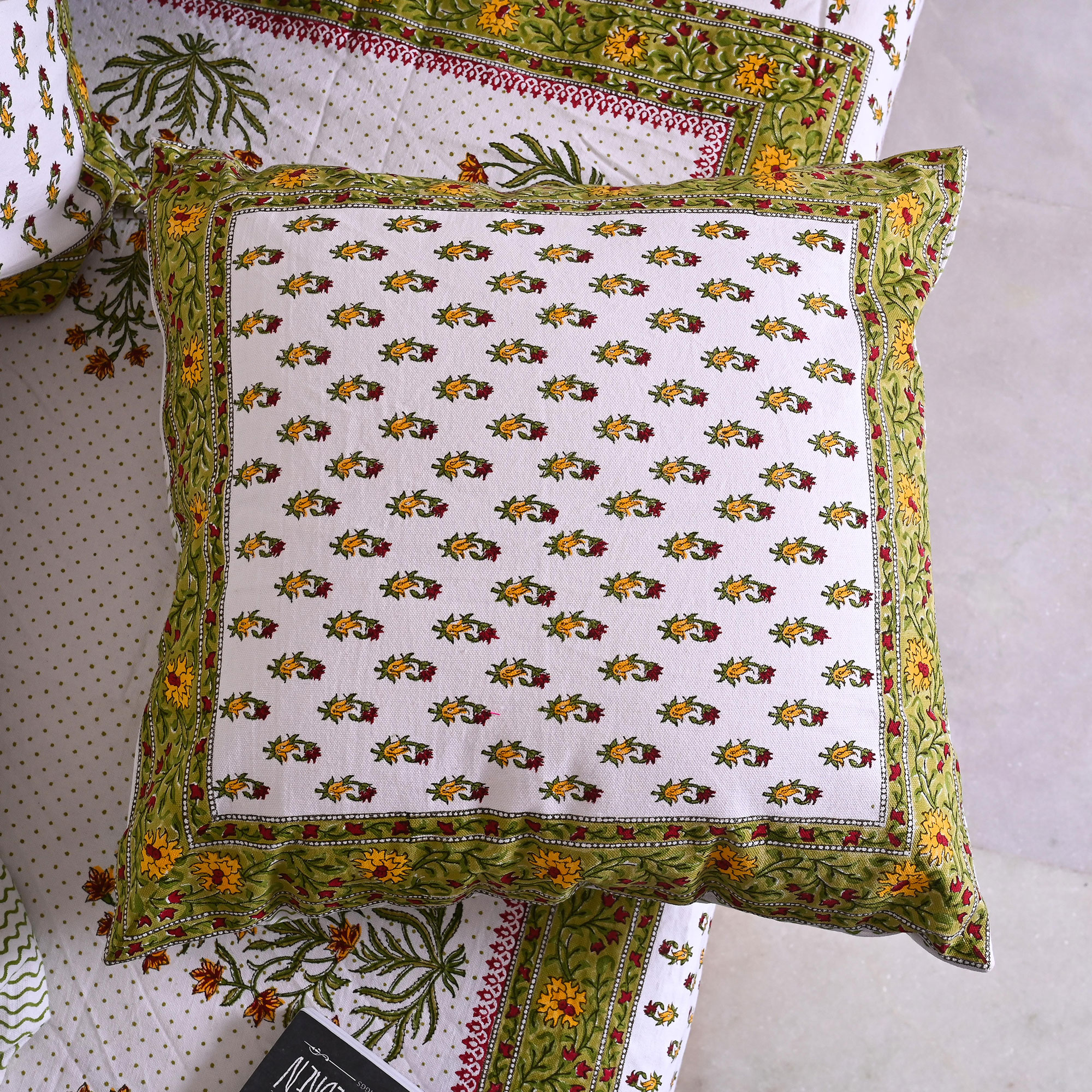 Cushion Cover Design - Nature's Green