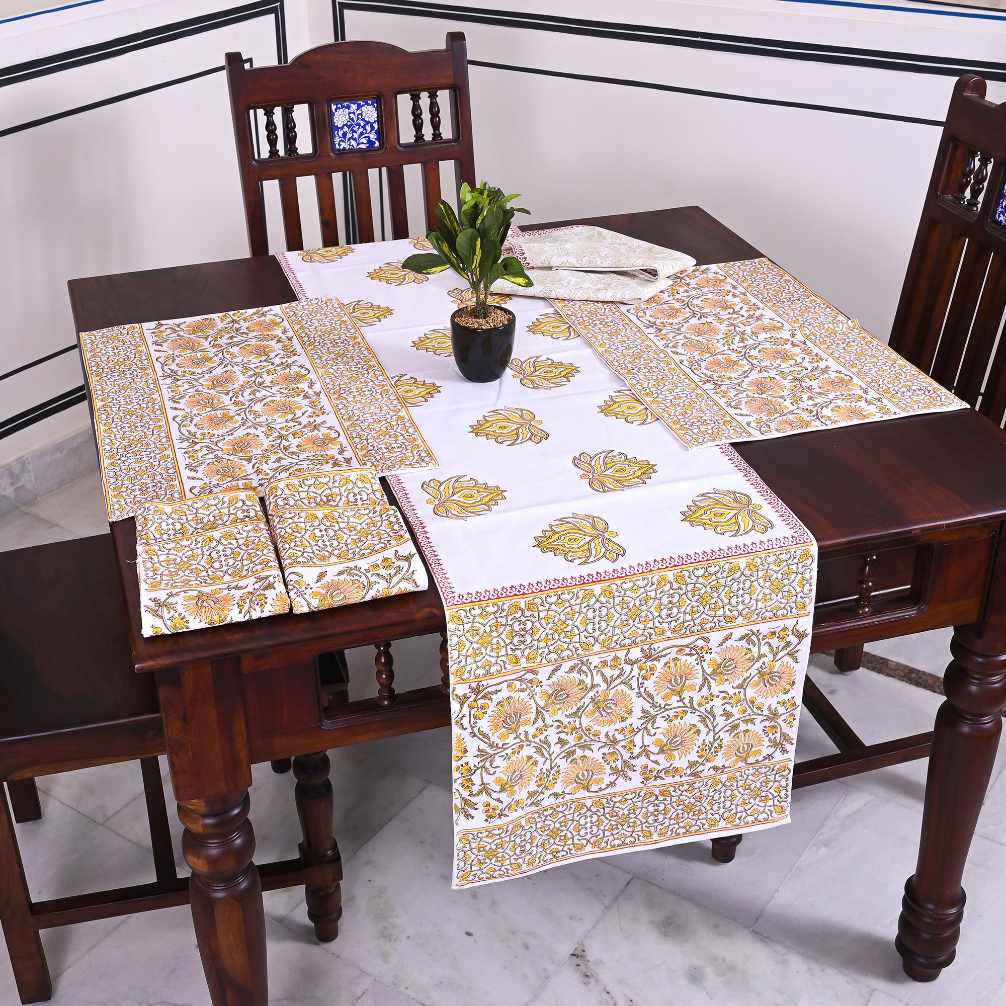 Table Linen Design - Golden Harvest