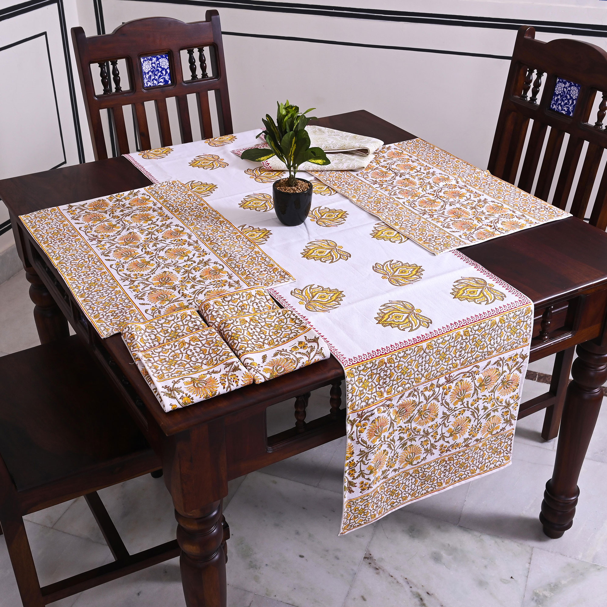 Table Linen Design - Golden Harvest