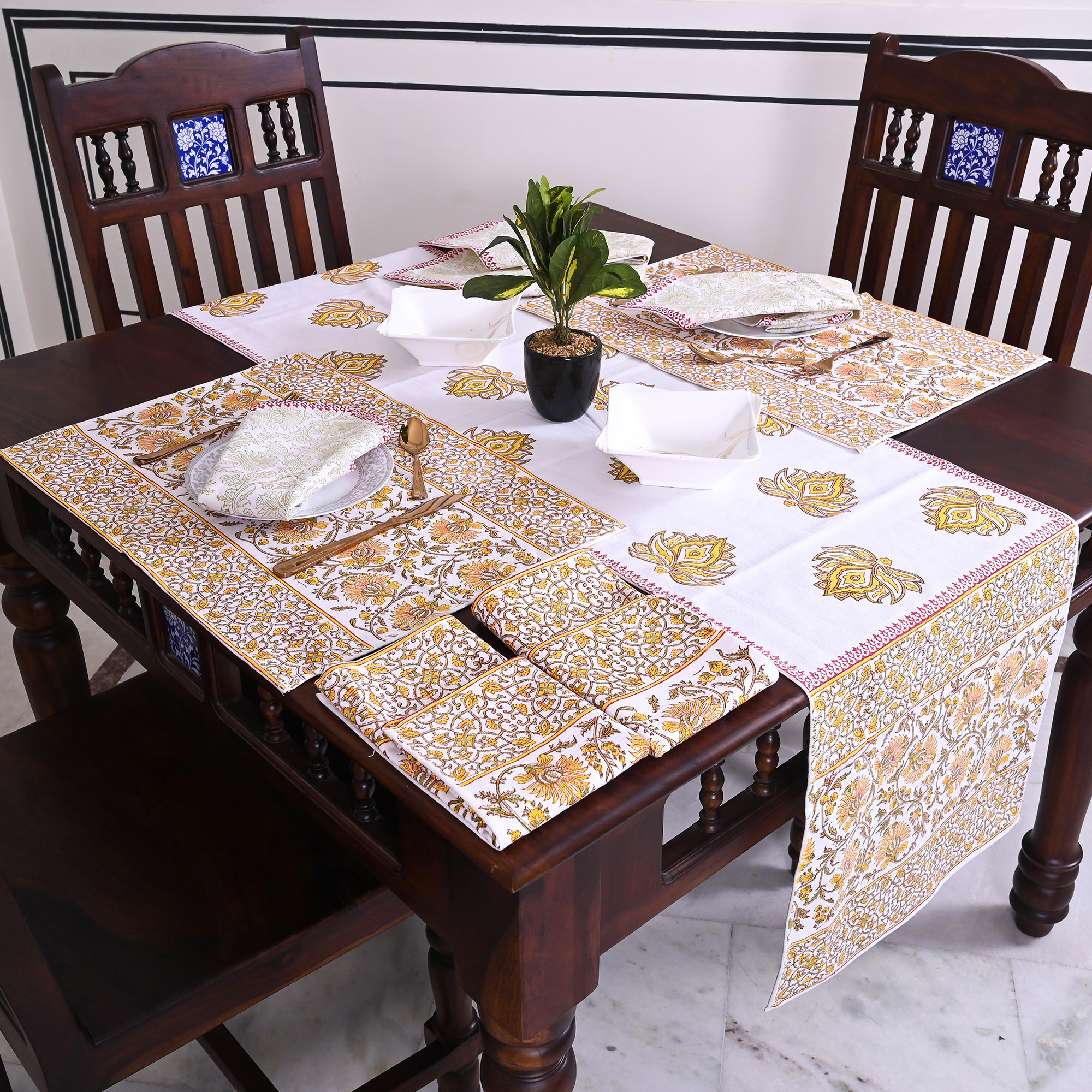 Table Linen Design - Golden Harvest