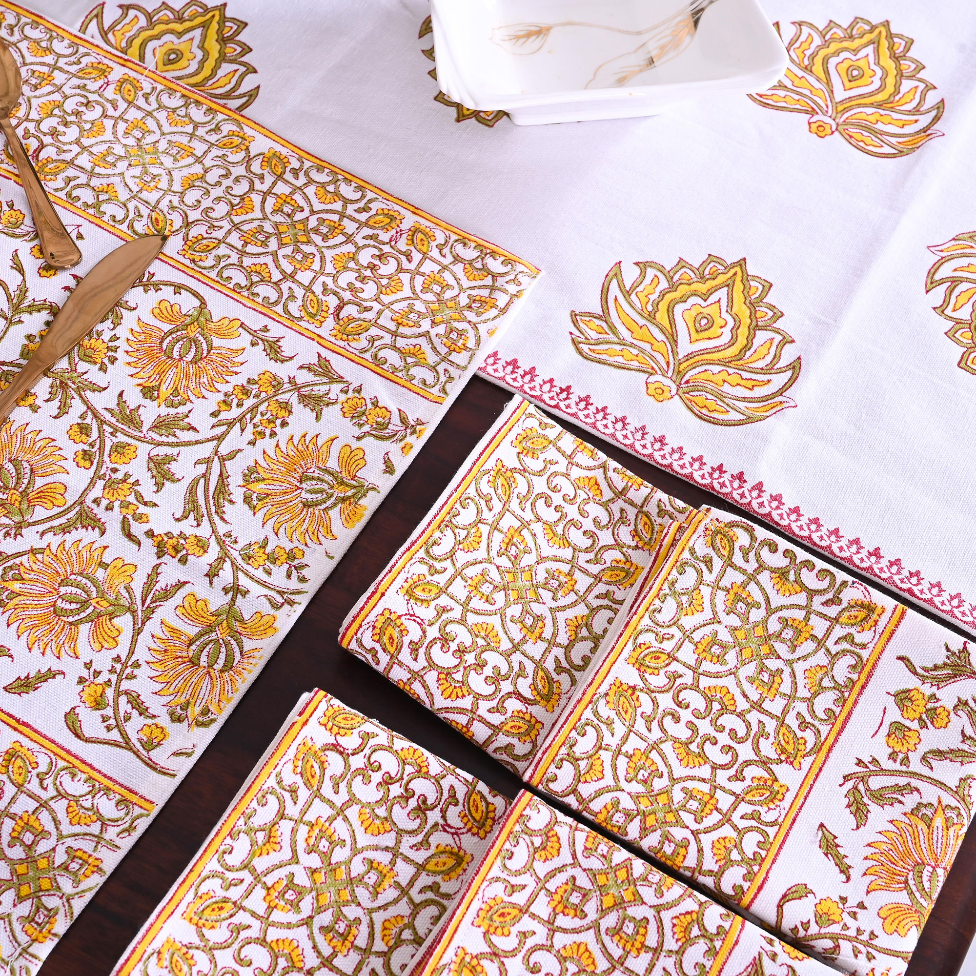 Table Linen Design - Golden Harvest