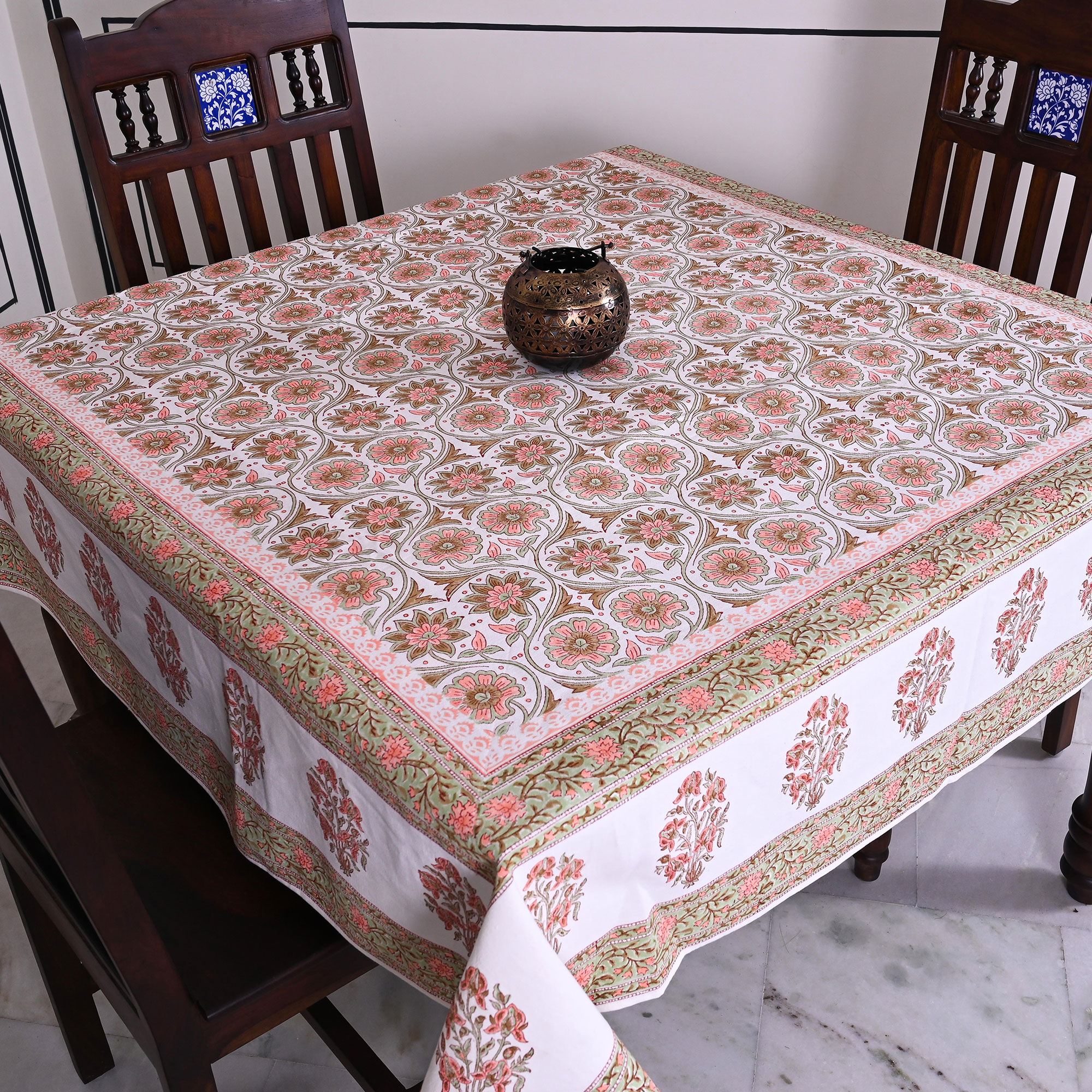 Table Linen Design - Peachy Pink