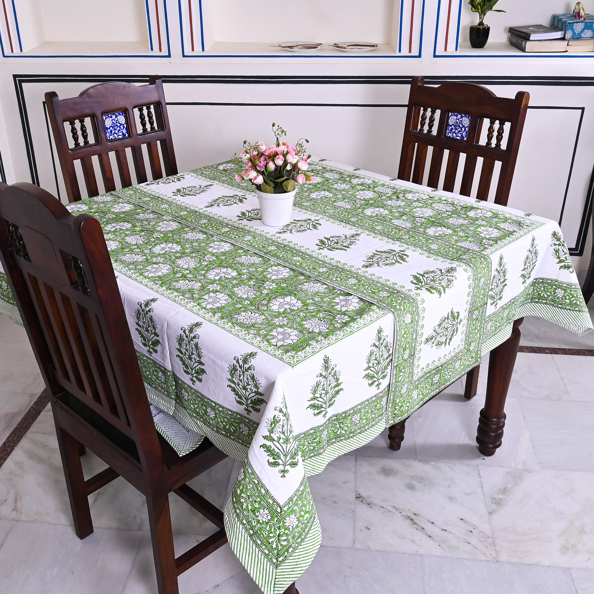 Table Linen Design - Green Serenity